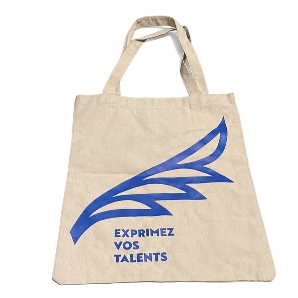 NWOT Cannes Côte d'Azur Canvas Tote Bag - Picture 2 of 2